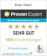 ProvenExpert Bewertungssiegel 2